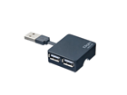 UH-2284BK 4�|�[�gUSB�n�u �u���b�N
