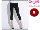 �y���ׂ��܂����z SOMETHING VL107-BLK LADIVA �N���b�v�h�t�B�b�g�p���c �yM�z (�u���b�N)
