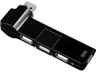 USB-HUB238BK USB2.0�n�u 4�|�[�g (�u���b�N)