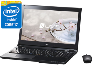 15.6型ノートPC LAVIE(ラヴィ) Smart NS(S) PC-SN256GSA7-1 クリスタルブラック