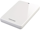 USB3.0�Ή��|�[�^�u���n�[�h�f�B�X�N CANVIO for PC 1TB �z���C�g HDTC610JW3A1