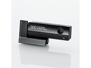 【クリックで詳細表示】ELECOM/エレコム UCAM-DLY300TABK オートフォーカス搭載300万画素Webカメラ ブラック