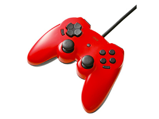 【クリックで詳細表示】サンワサプライ USBゲームパッド レッド JY-P72UR