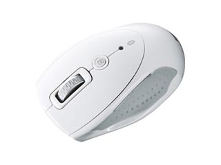 【クリックで詳細表示】サンワサプライ MA-BTLS19W ブルートゥースレーザーマウス ホワイト
