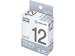 STF12SH �e�v��PRO�p�e�[�v�J�[�g���b�W Toffy���x�� (�V���K�[�z���C�g/�O���[����) 12mm��