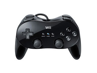 【クリックで詳細表示】任天堂 クラシック コントローラPRO kuro(クロ) 【Wii】