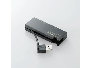 【クリックで詳細表示】ELECOM/エレコム MR-C23BK [46＋2メディア]メモリーカードリーダライタ ブラック