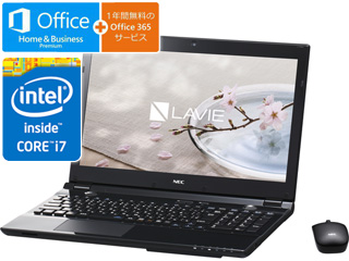 15.6型ノートPC LAVIE(ラヴィ) Smart NS(S) PC-SN256GSA7-2 クリスタルブラック
