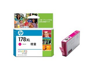 【クリックでお店のこの商品のページへ】hp/ヒューレット・パッカード HP178XLインクカートリッジ マゼンタ 増量 CB324HJ