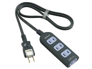 【クリックでお店のこの商品のページへ】Panasonic/パナソニック WHA2834BKP ザ・タップベーシックⅡ(4コ口)