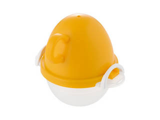 【クリックで詳細表示】曙産業 EZ-283 ezegg(イージーエッグ) レンジでゆでたまご 1個用 【オレンジ】 ＜br＞ 【begg】