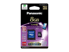 RP-SM08GEJ1K 8GB micro SDHC�������[�J�[�h