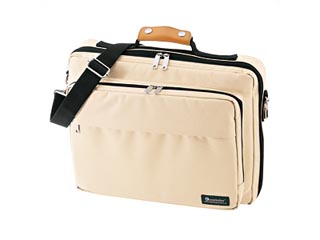【クリックで詳細表示】サンワサプライ 【在庫限り！】BAG-C19CAN PCキャリングバッグ キャメル