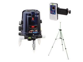 【クリックで詳細表示】MURATEC-KDS/ムラテックKDS レーザー墨出器スーパーレイ65受光器・三脚付/ATL-65RSA
