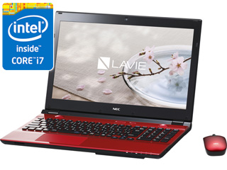 15.6型ノートPC LAVIE(ラヴィ) Smart NS(S) PC-SN256HSA7-1 クリスタルレッド