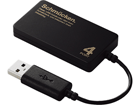 U2H-SL4BBK �X�����^�C�v �o�X�p���[��p4�|�[�g USB2.0�n�u Schmucken �u���b�N