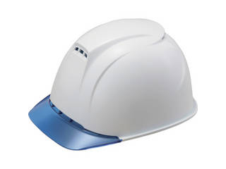 【クリックで詳細表示】エアライト搭載ヘルメット二層構造高通気性型 ホワイト 1830JZ-V5-W1-J