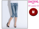 �y���ׂ��܂����z SOMETHING VL107-BBL LADIVA �N���b�v�h�t�B�b�g�p���c �yM�z (�u���[�`�u���[)