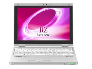 10.1型コンバーチブルPC Lets note RZシリーズ シルバー CF-RZ5YDLQR