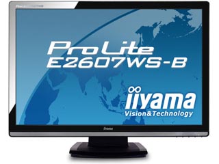 PLE2607WS-B1 25.5�^���C�h�t���f�B�X�v���C ProLite (�}�[�x���u���b�N)