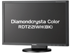 RDT221WH�iBK�j 22�^���C�h�t���f�B�X�v���C Diamondcrysta Color WIDE �u���b�N