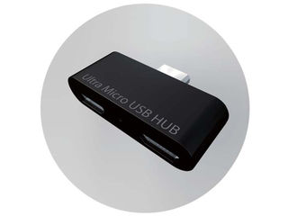 【クリックで詳細表示】SUGOI HUB micro(スゴイハブ マイクロ) ブラック USB2-HUBMC2SS-B