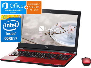 15.6型ノートPC LAVIE(ラヴィ) Smart NS(S) PC-SN256HSA7-2 クリスタルレッド