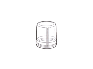 【クリックで詳細表示】Iwatani/イワタニ 【アクセサリ】IFM-YS-G 小容器(ガラス)