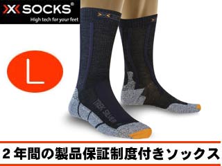 X20318 X-SOCKS(X�\�b�N�X) �g���b�L���O�E�V���o�[�yL�T�C�Y�z(�u���b�N�~�A���X���T�C�g)