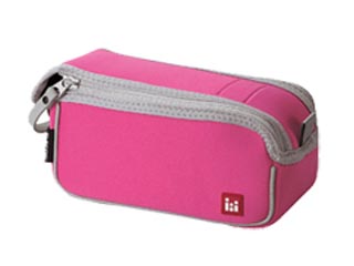 【クリックで詳細表示】ELECOM/エレコム DVB-007PN デジタルビデオカメラケース/インナー/Lサイズ/ピンク