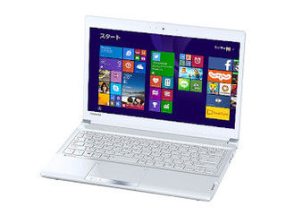 13.3型スリムコンパクトノートPC dynabook/ダイナブック R73/PWQ プレシャスホワイト PR73PWQ-SHA