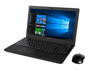 15.6型ノートPC LIFEBOOK/ライフブック AH53/X FMVA53XB シャイニーブラック