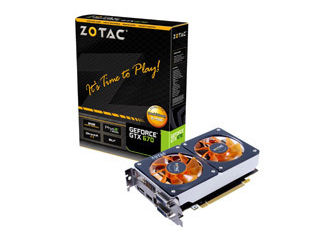 【クリックでお店のこの商品のページへ】ZOTAC(PCP) GeForce GTX 670 2GB TWINCOOLER ZTGTX670-2GD5TCR001/ZT-60305-10P