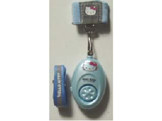 【クリックで詳細表示】OHM OPA-101AKY ハローキティ 防犯アラーム 07-7487