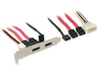 6182B  PC�X���b�g��p eSATAp 5V/12V x 2�|�[�g�A�_�v�^�[