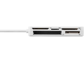 USB2.0 マルチカードリーダー UHS-I 対応ケーブル収納モデル ホワイト