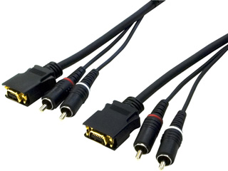 PL-DTAP02 D�[�q�v���O�t���r�f�I�P�[�u�� 2m