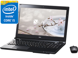 15.6型ノートPC LAVIE(ラヴィ) Smart NS(S) PC-SN234GSA7-1 クリスタルブラック