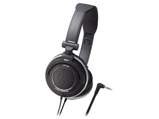【クリックでお店のこの商品のページへ】audio-technica/オーディオテクニカ ATH-SJ55 BK(ブラック)