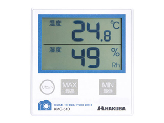 【クリックで詳細表示】HAKUBA/ハクバ KMC-51D 温度計付湿度計 C-51D
