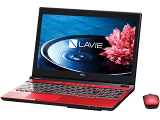 15.6型ノートPC LAVIE Note Standard NS750/EAR PC-NS750EAR クリスタルレッド