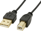 U2C-BX10BK USB2.0�P�[�u��/�ɍ� AB�^�C�v/1.0m(�u���b�N)
