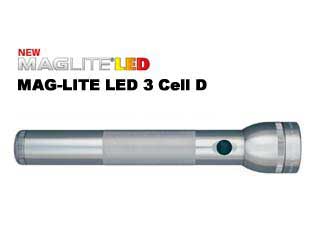 【クリックで詳細表示】MAG-LITE/マグライト ST3D096V LEDライト 2nd 3D.Cell (グレー)【単一電池3本】 ＜br＞ 【当社取扱いのマグライト商品はすべて日本正規代理店取扱品です】