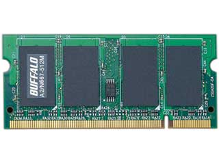 A2/N667-512M (SODIMM DDR2 PC2-5300 512MB Mac)