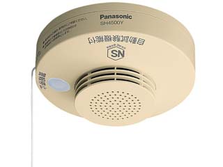 【クリックでお店のこの商品のページへ】Panasonic/パナソニック SH4500YP けむり当番2種(電池付)(和室色)