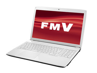 15.6型ノートPC LIFEBOOK/ライフブック AH53/M アーバンホワイト FMVA53MW