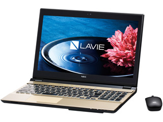 15.6型ノートPC LAVIE Note Standard NS750/EAG PC-NS750EAG クリスタルゴールド