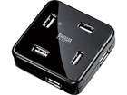 USB-HUB250BK USB2.0�n�u 7�|�[�g (�u���b�N)