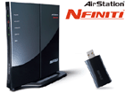 WHR-G301N/U 11n�Ή� 11g��b ����LAN���[�^ �G�A�X�e�[�V���� �G�k�t�B�j�e�B USB2.0�p �����q�@�Z�b�g