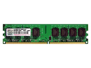 【クリックで詳細表示】トランセンド・ジャパン 2GB JETRAM DDR2 667 U-DIMM 5-5-5